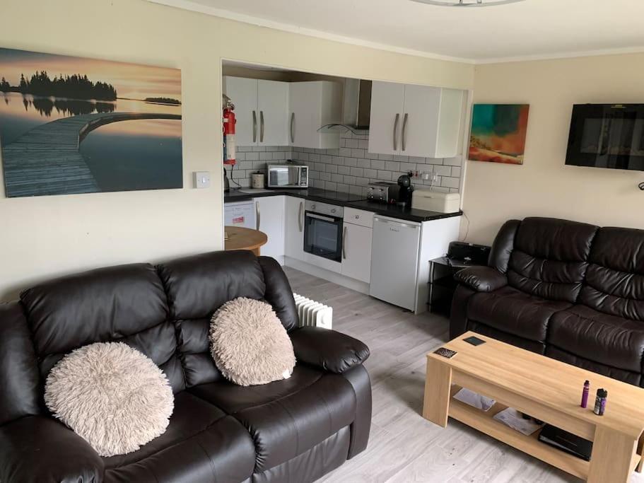 Stunning 3 Bed Riverside Cabin In Snowdonia Caeathro Exterior photo